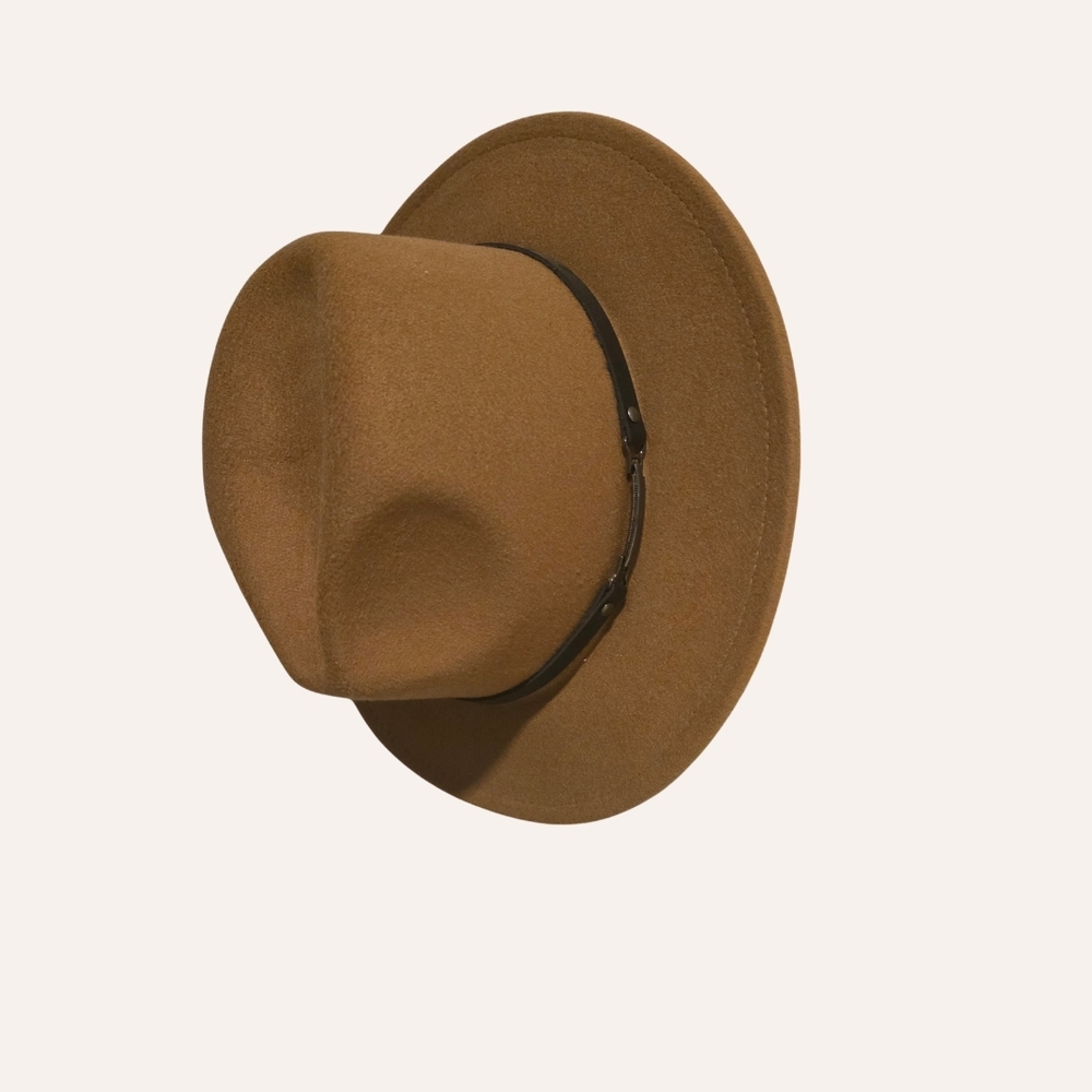 Stylish Brown Fedora Hat